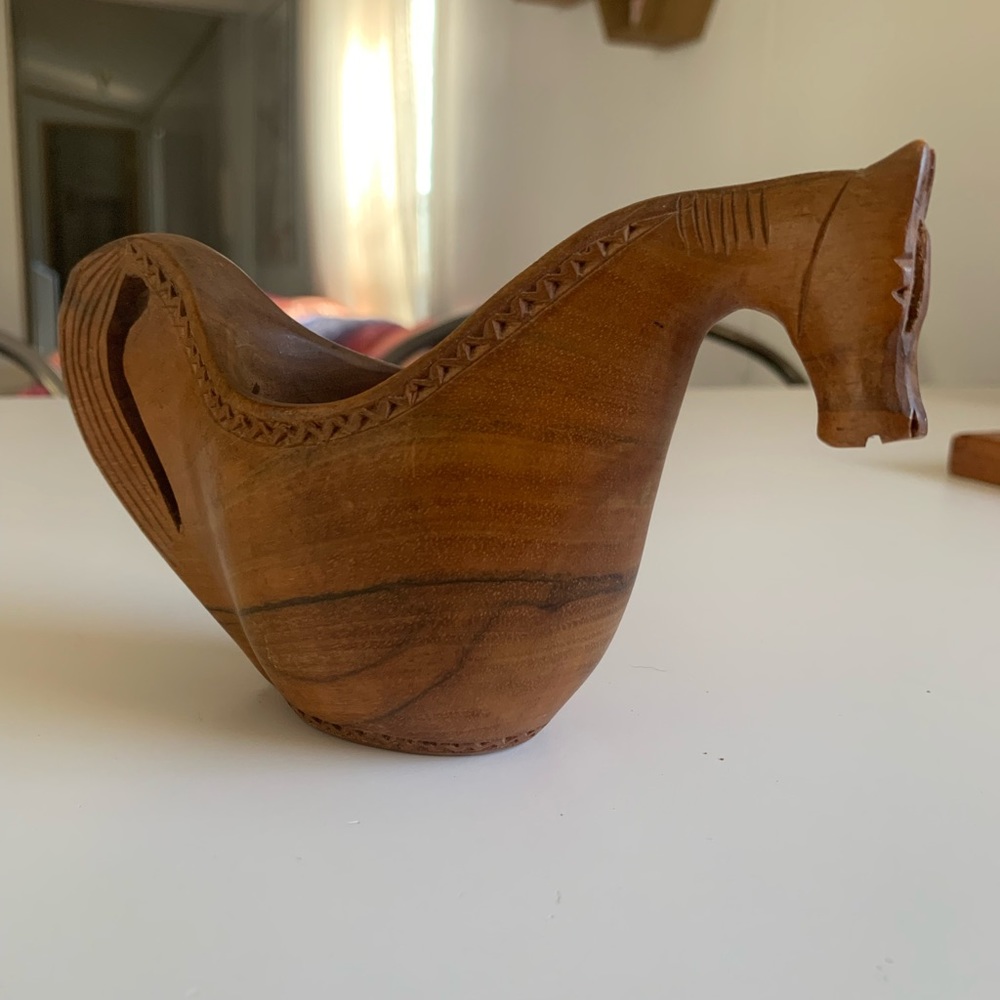Wooden Horse Decor